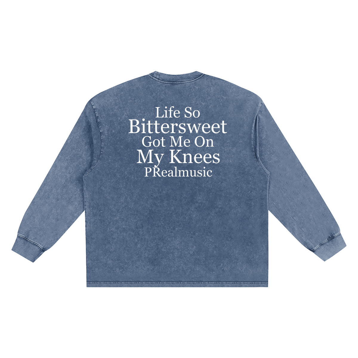 Bittersweet - Frayed Edge Long Sleeve T-Shirt