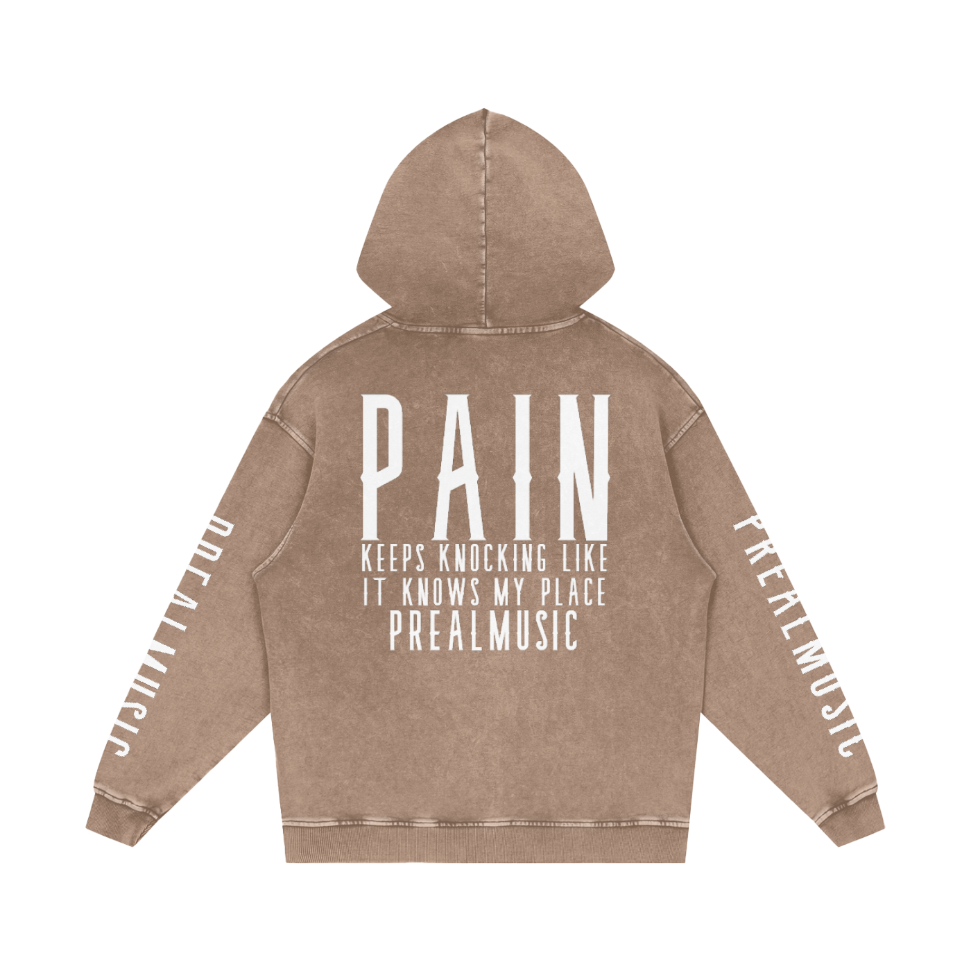 Pain - Loose Cotton Hoodie
