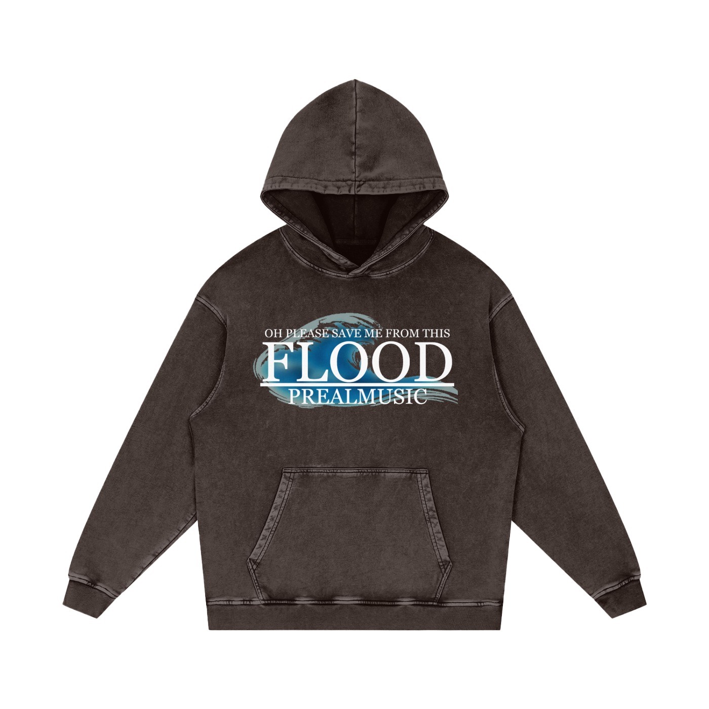 Flood - Loose Cotton Hoodie