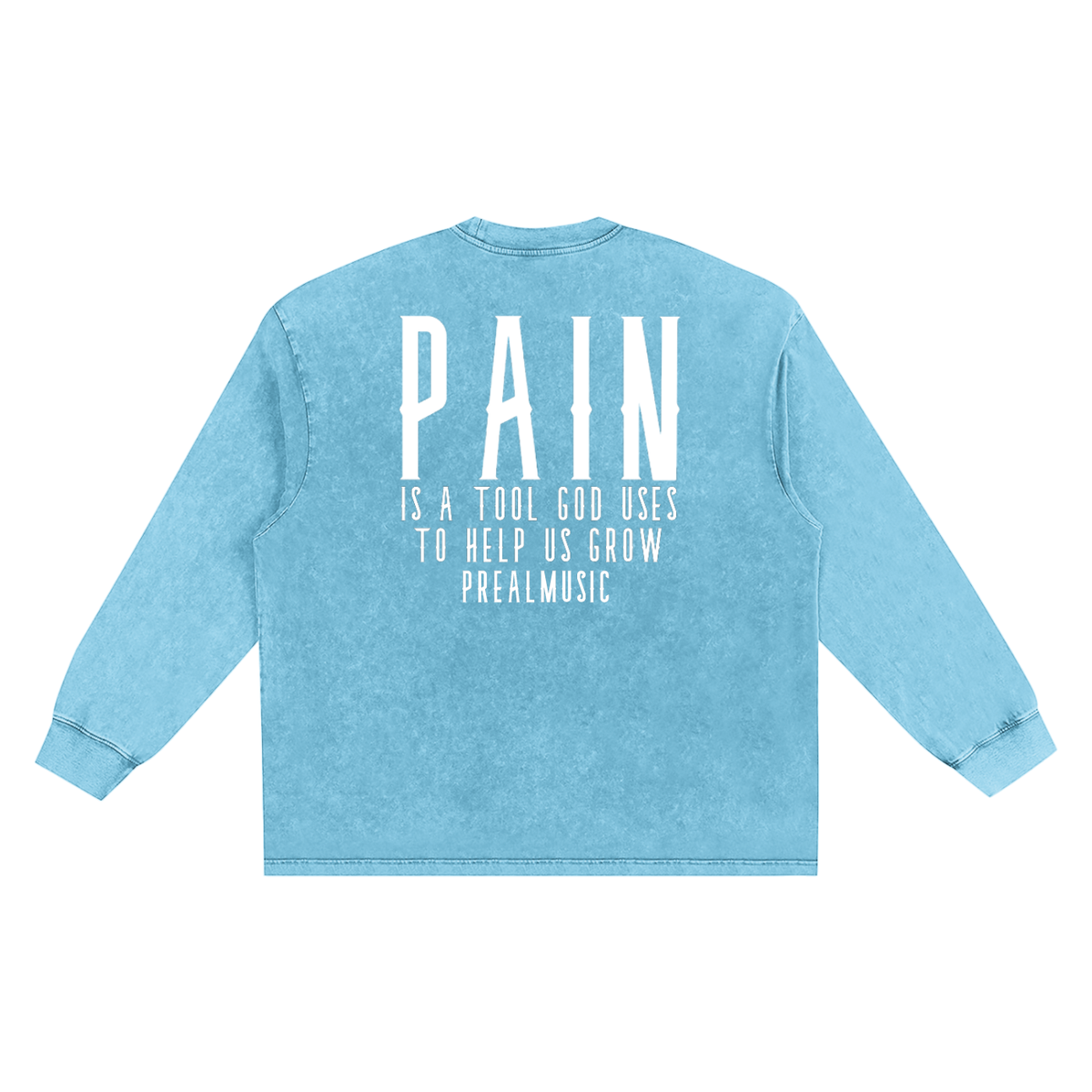 PAIN - Frayed Edge Long Sleeve T-Shirt