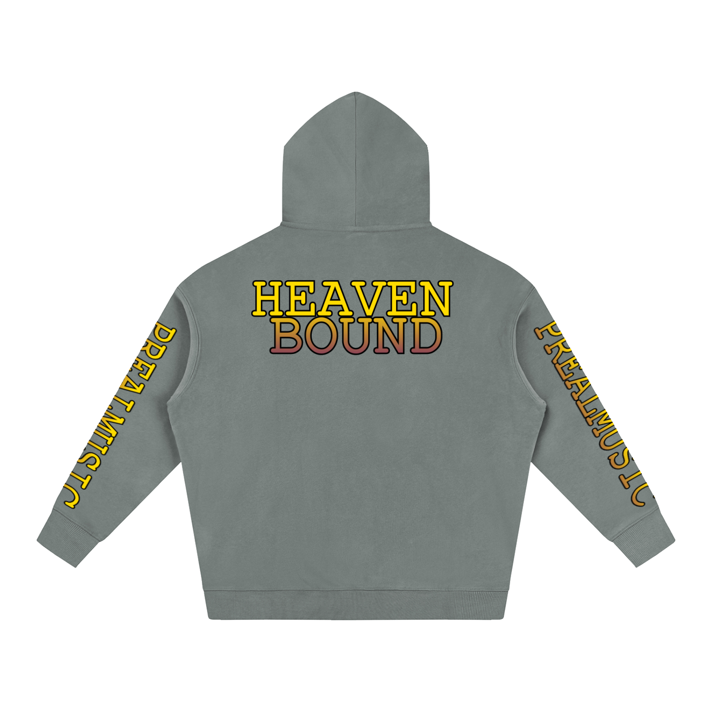 HEAVEN BOUND - Oversize Fleeced Hoodie