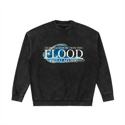 Flood - Drop Shoulder Crewneck Sweatshirt