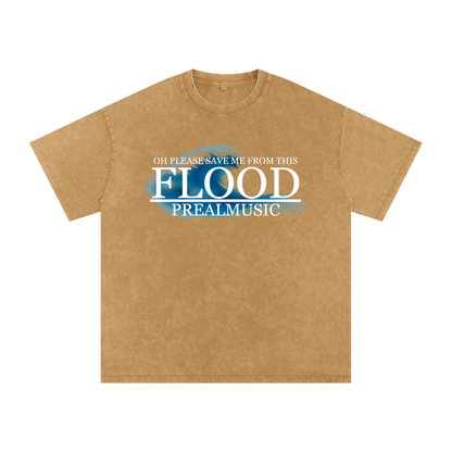 Flood - Oversized Cotton T-Shirt