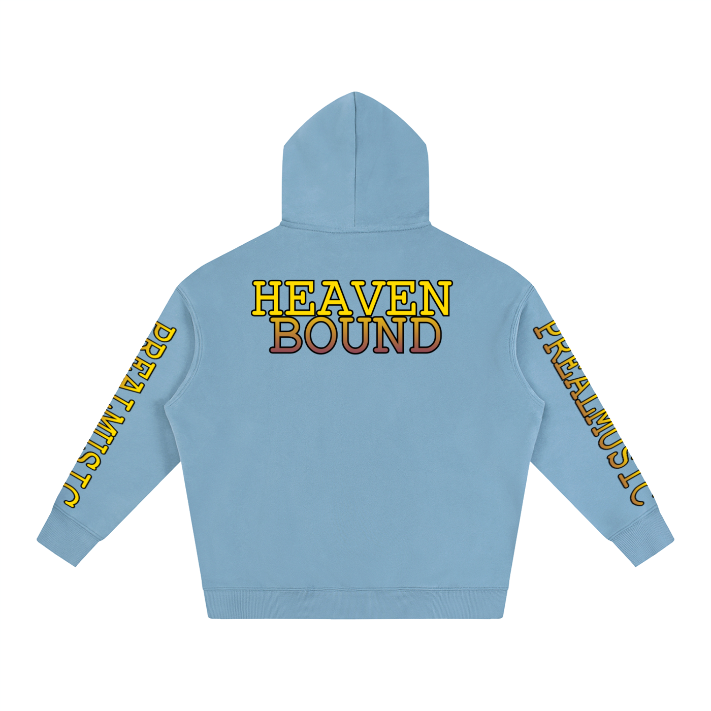 HEAVEN BOUND - Oversize Fleeced Hoodie