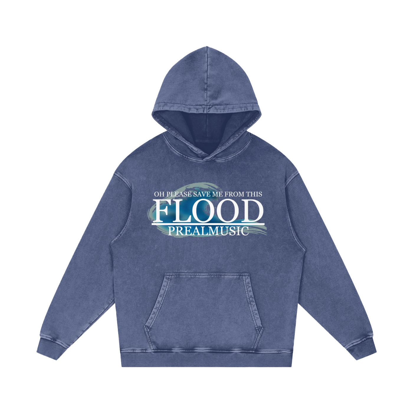 Flood - Loose Cotton Hoodie