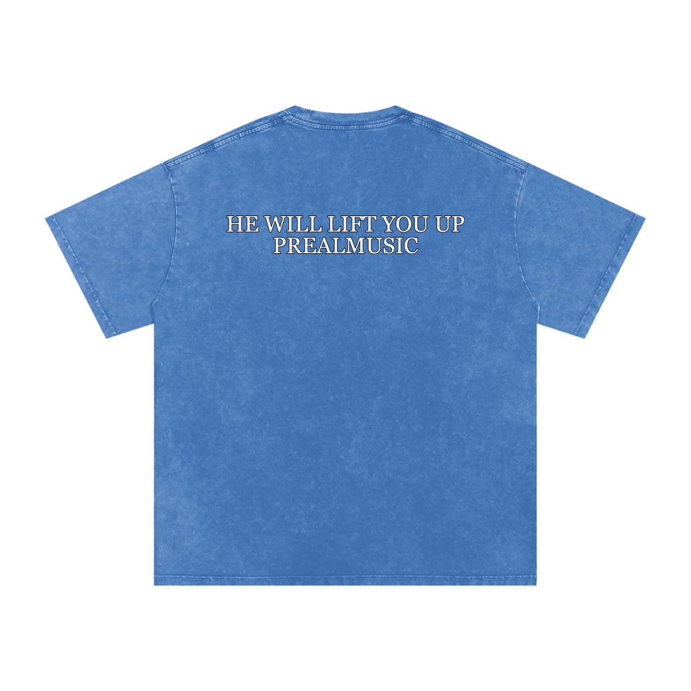He Will Lift You Up - Oversized Cotton T-Shirt