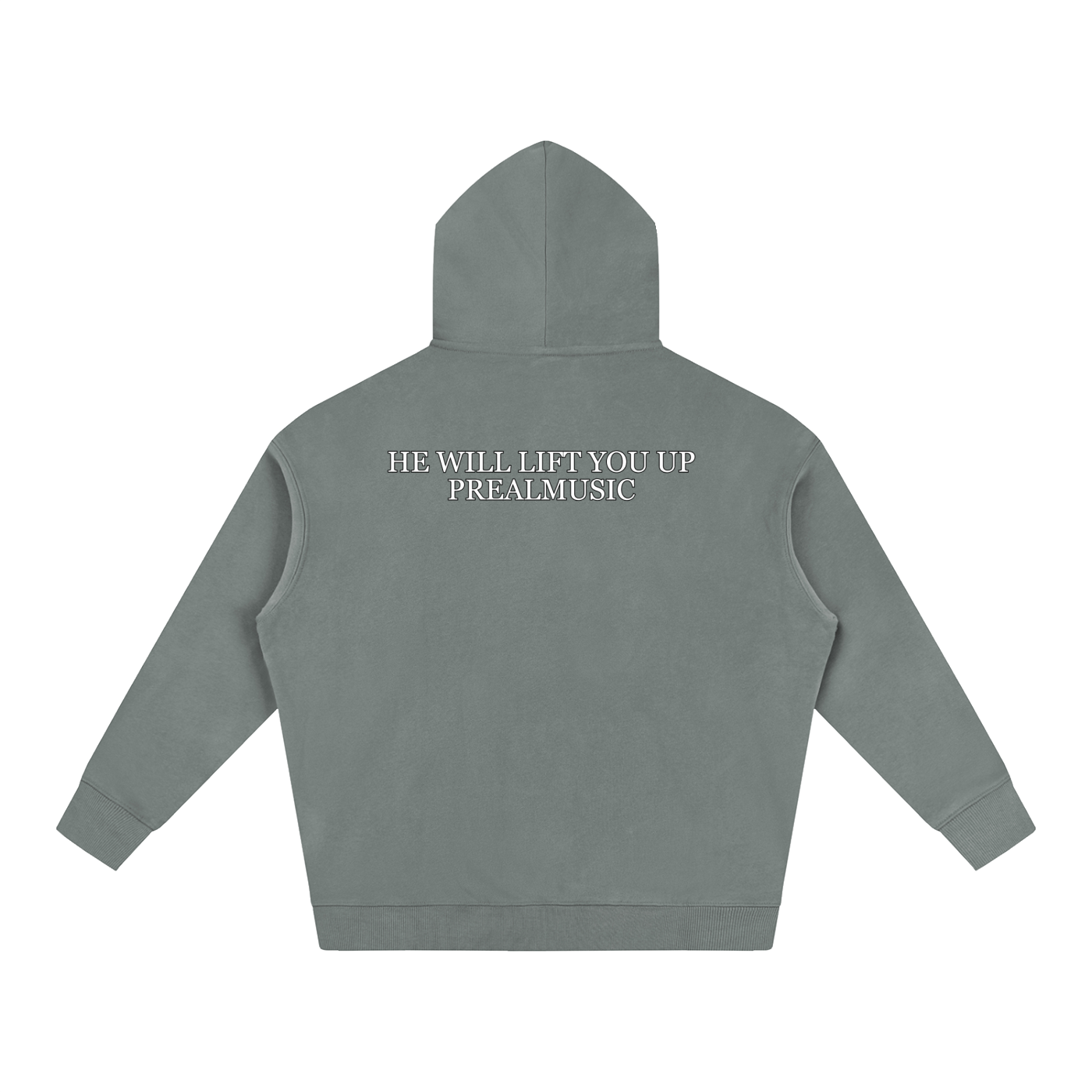He Will Lift You Up - Oversize Fleeced Hoodie