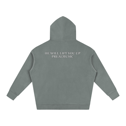 He Will Lift You Up - Oversize Fleeced Hoodie