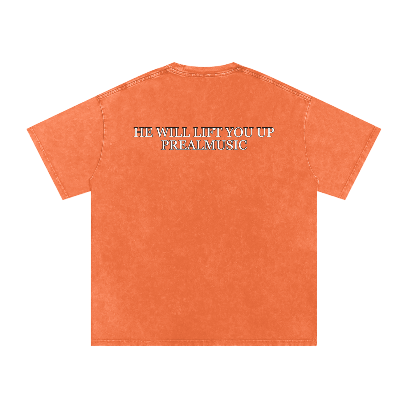 He Will Lift You Up - Oversized Cotton T-Shirt