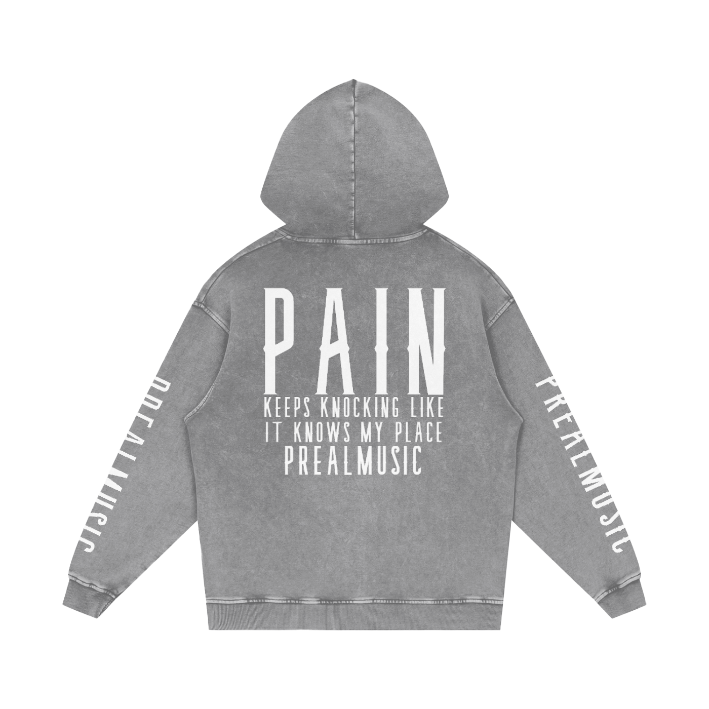 Pain - Loose Cotton Hoodie