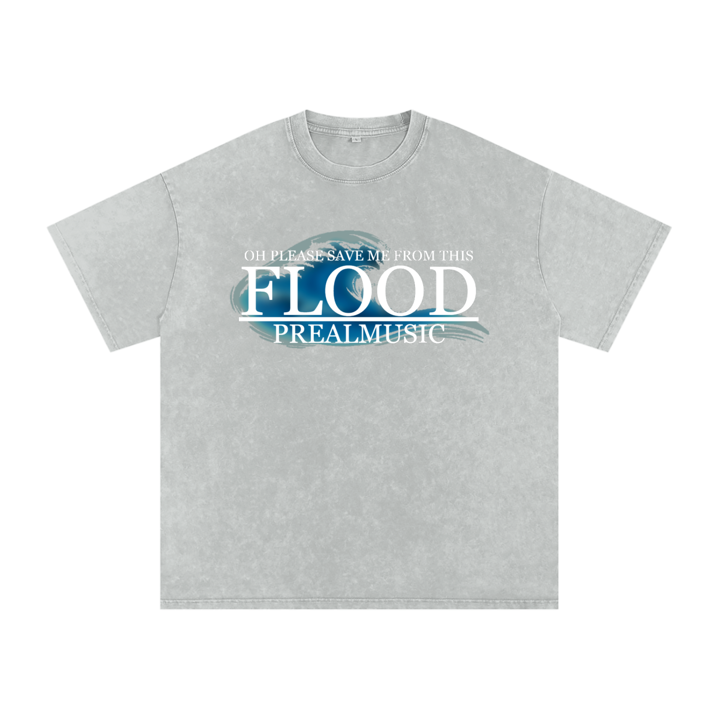 Flood - Oversized Cotton T-Shirt