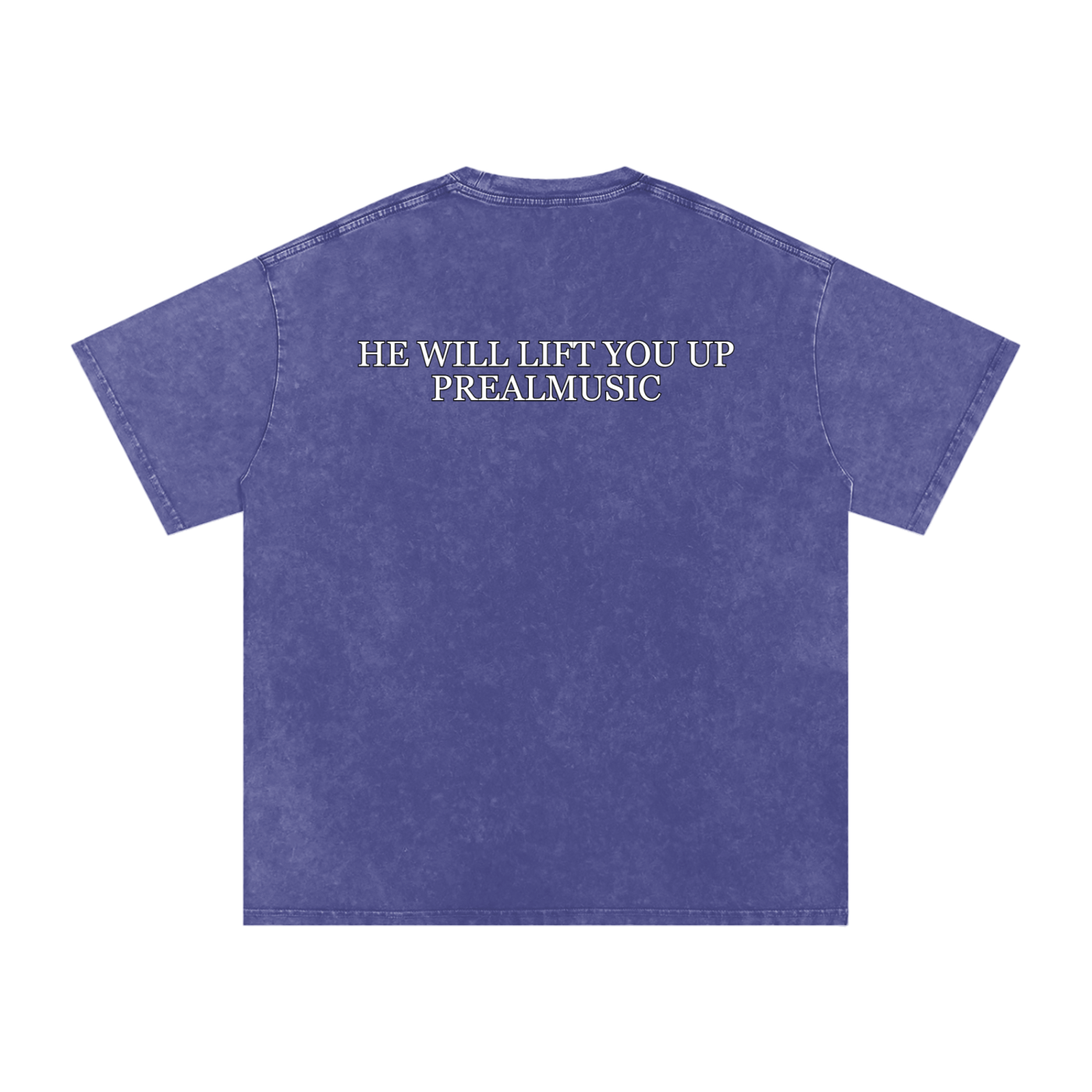 He Will Lift You Up - Oversized Cotton T-Shirt