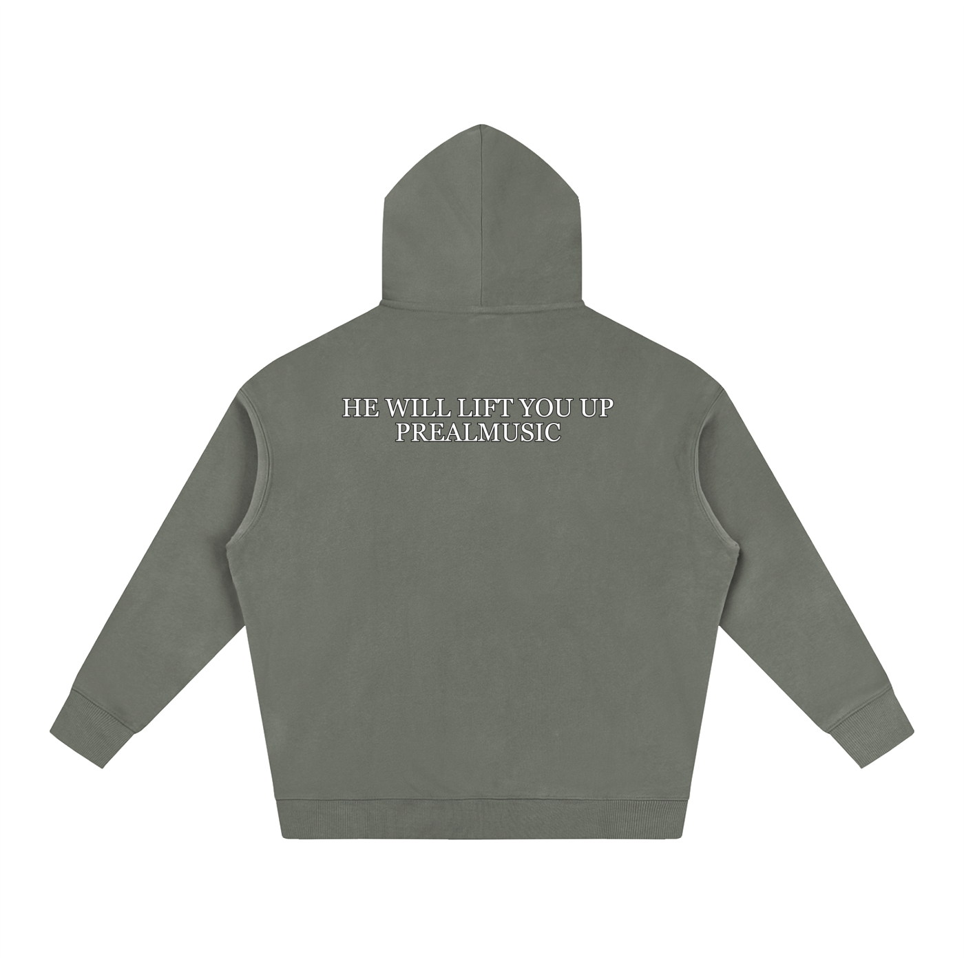He Will Lift You Up - Oversize Fleeced Hoodie
