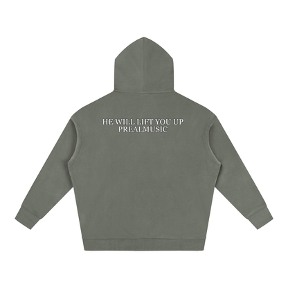 He Will Lift You Up - Oversize Fleeced Hoodie