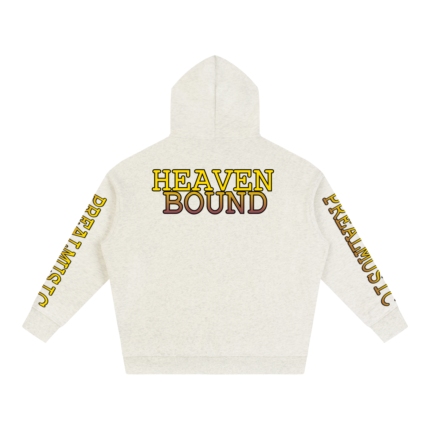 HEAVEN BOUND - Oversize Fleeced Hoodie