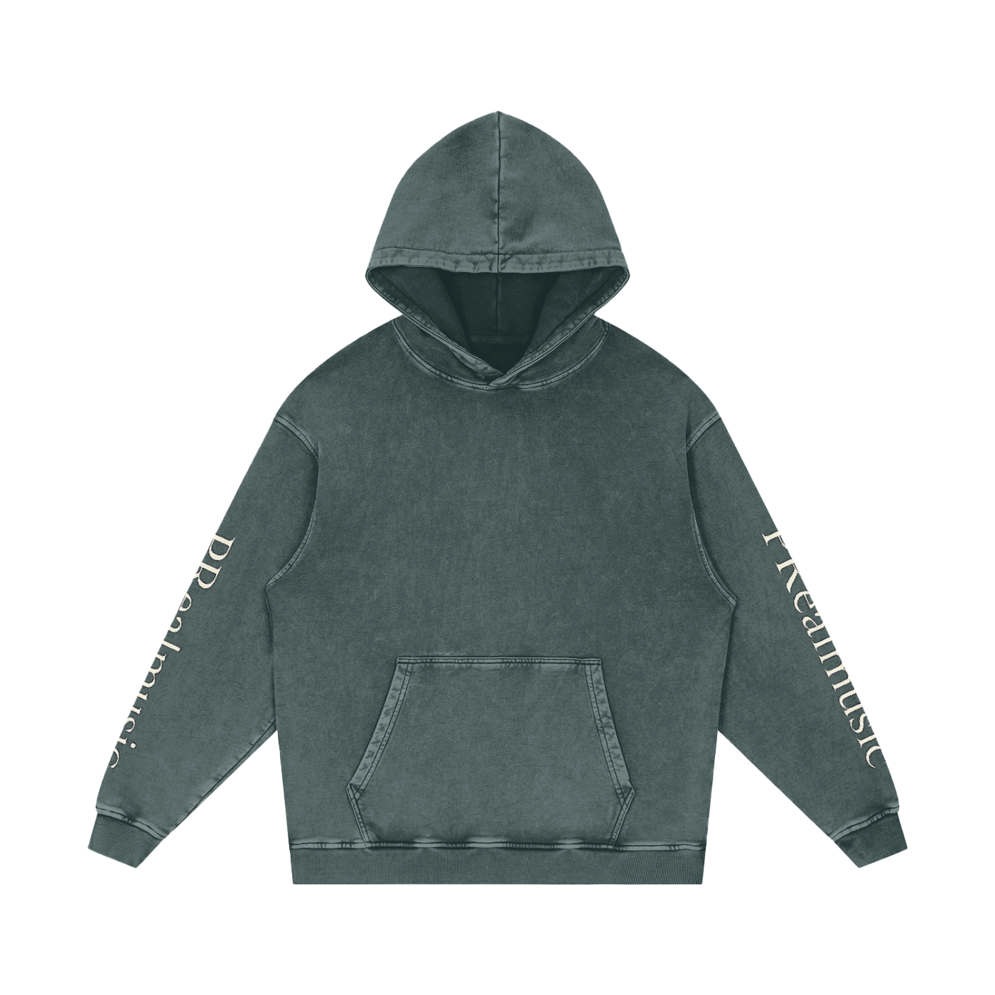 WHAT TIME - Loose Cotton Hoodie