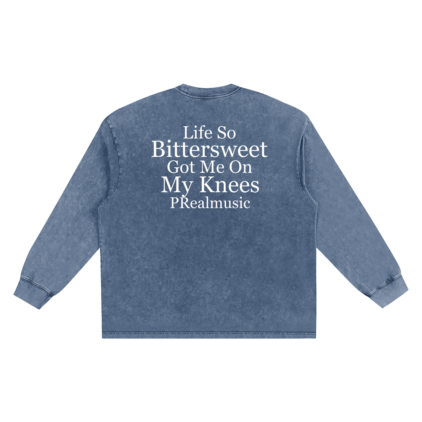 Bittersweet - Frayed Edge Long Sleeve T-Shirt