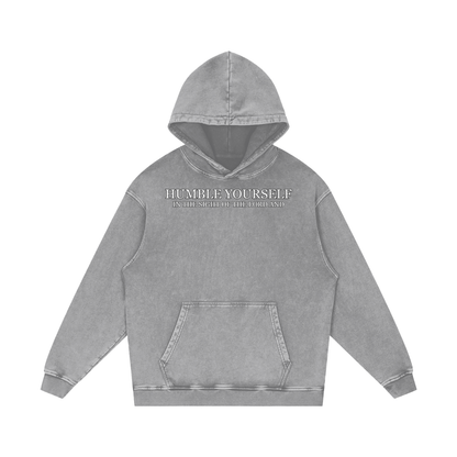He Will Lift You Up - Loose Cotton Hoodie