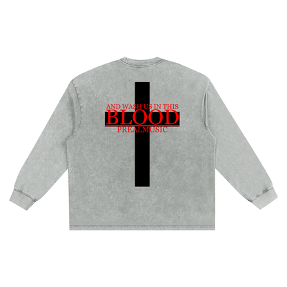 Flood - Frayed Edge Long Sleeve T-Shirt