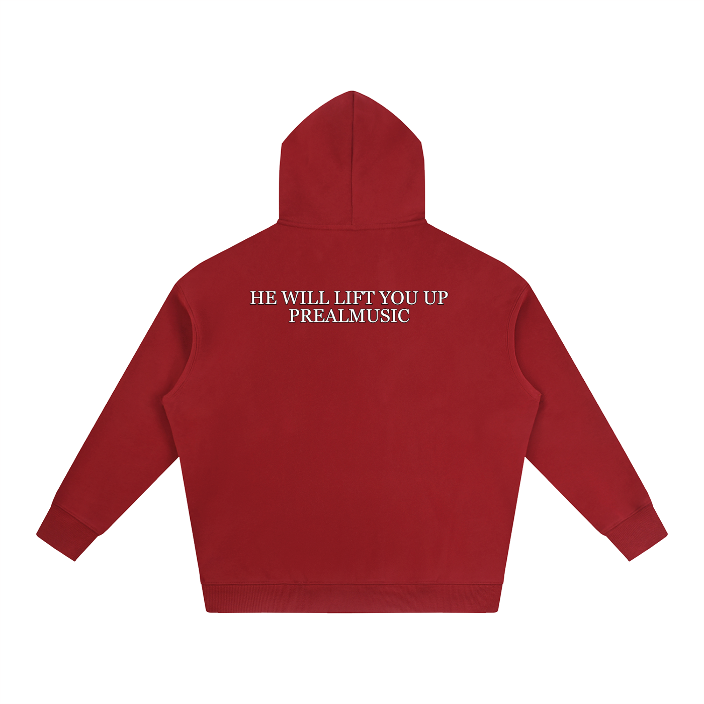 He Will Lift You Up - Oversize Fleeced Hoodie