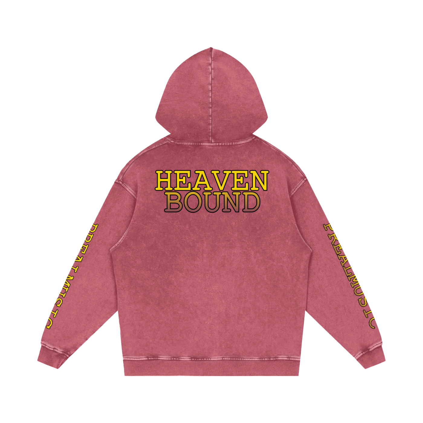 HEAVEN BOUND - Loose Cotton Hoodie