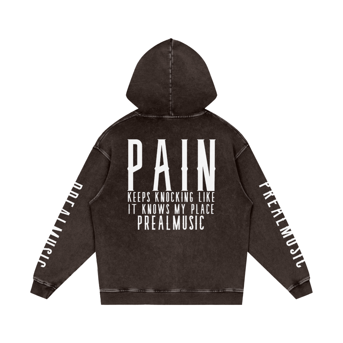 Pain - Loose Cotton Hoodie