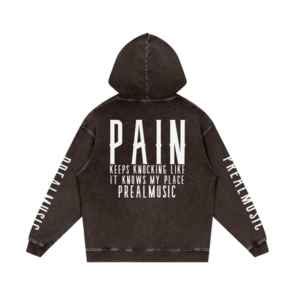 Pain - Loose Cotton Hoodie