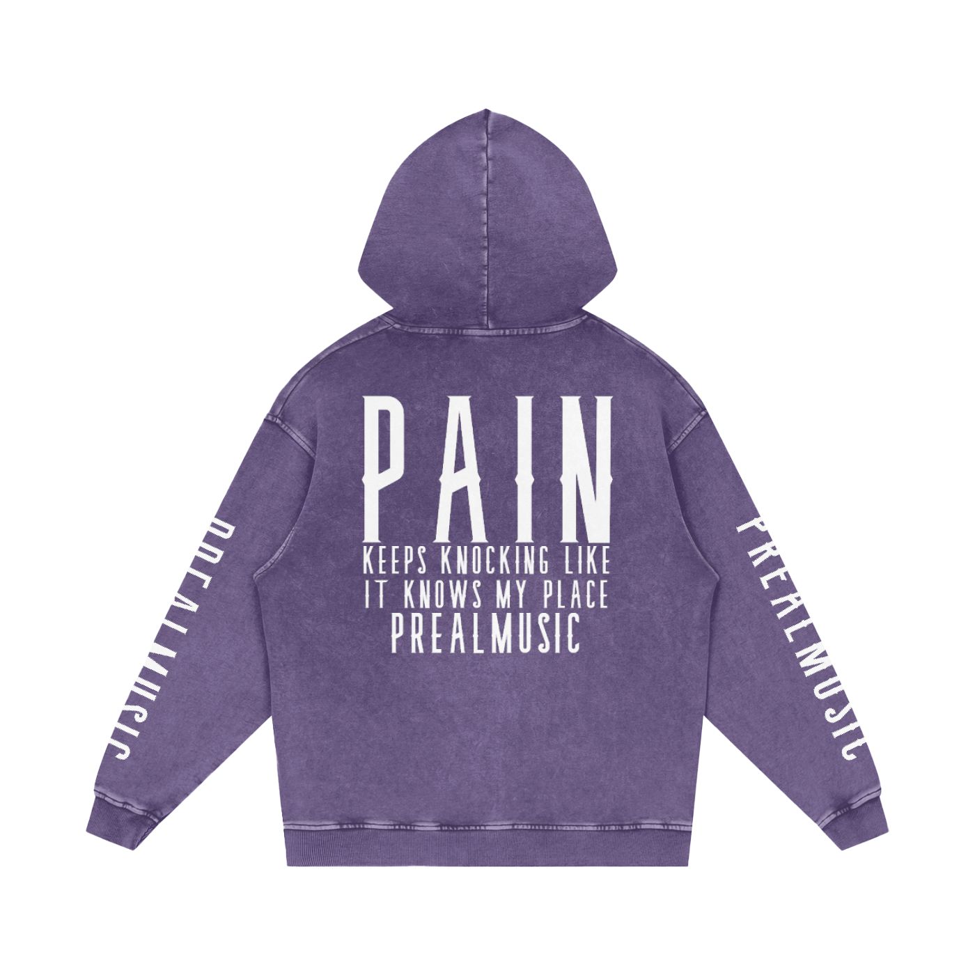 Pain - Loose Cotton Hoodie
