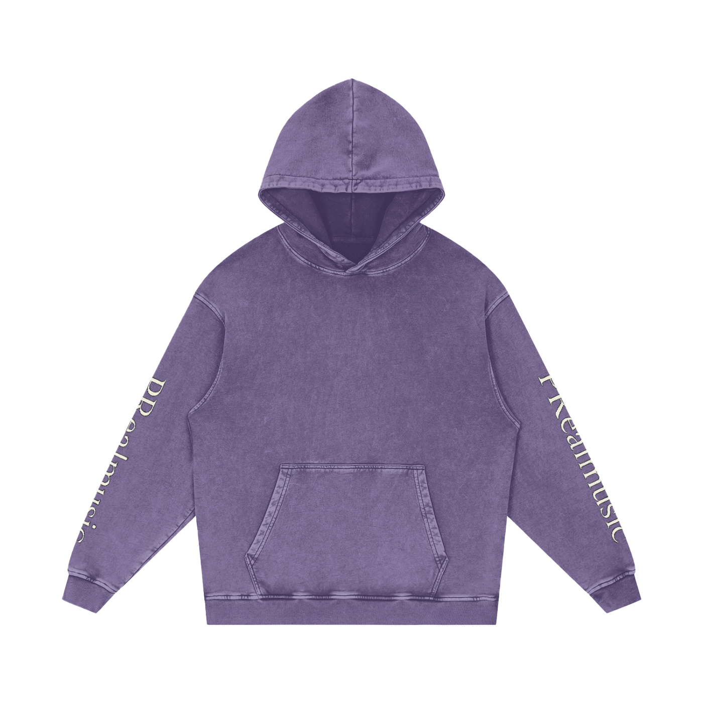WHAT TIME - Loose Cotton Hoodie