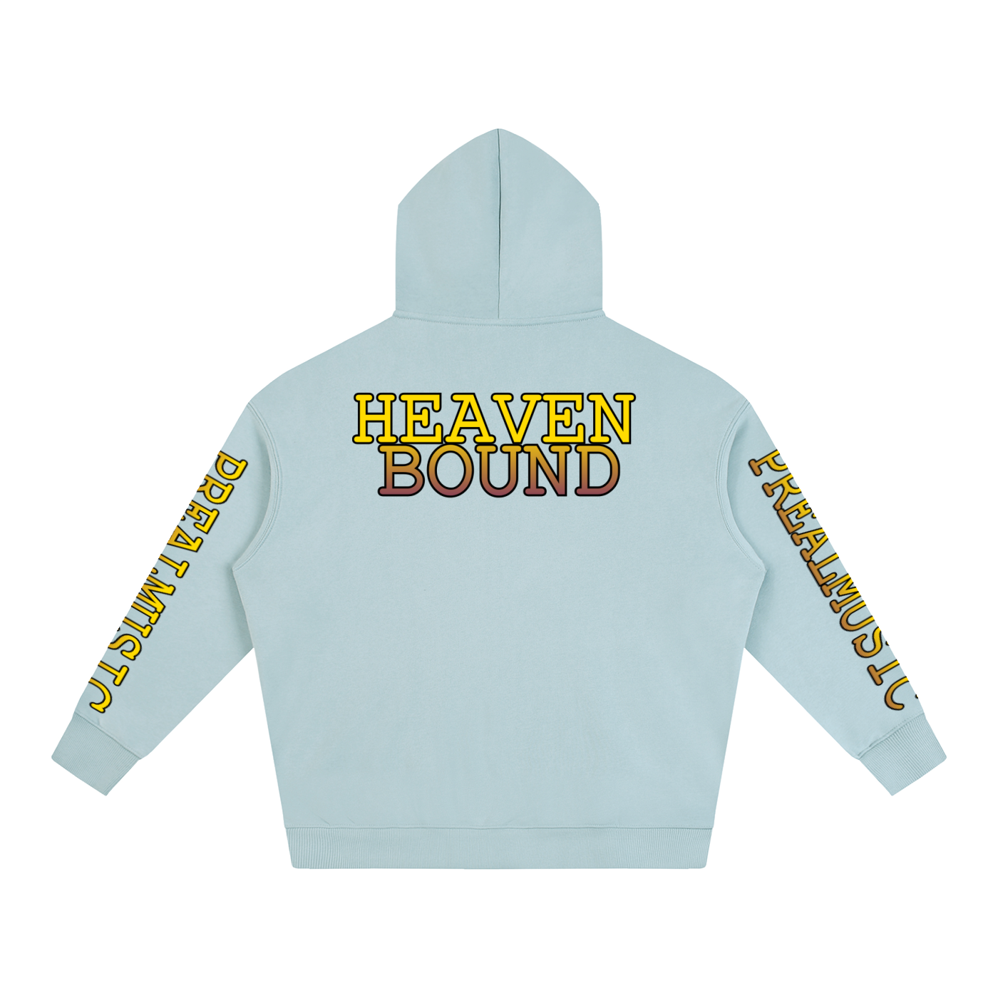 HEAVEN BOUND - Oversize Fleeced Hoodie