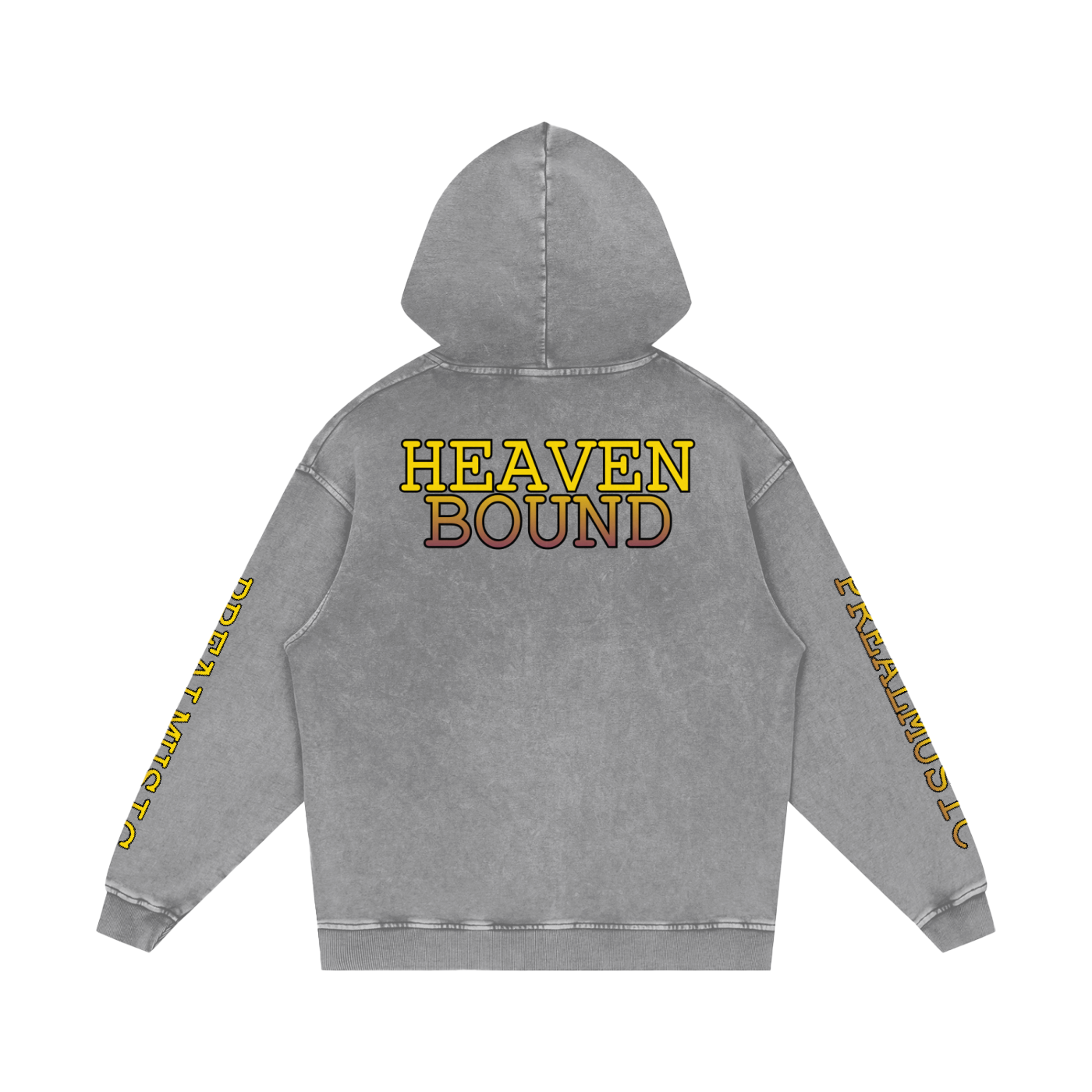 HEAVEN BOUND - Loose Cotton Hoodie