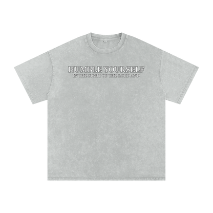 He Will Lift You Up - Oversized Cotton T-Shirt