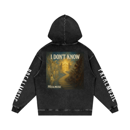 I Don't Know - Loose Cotton Hoodie