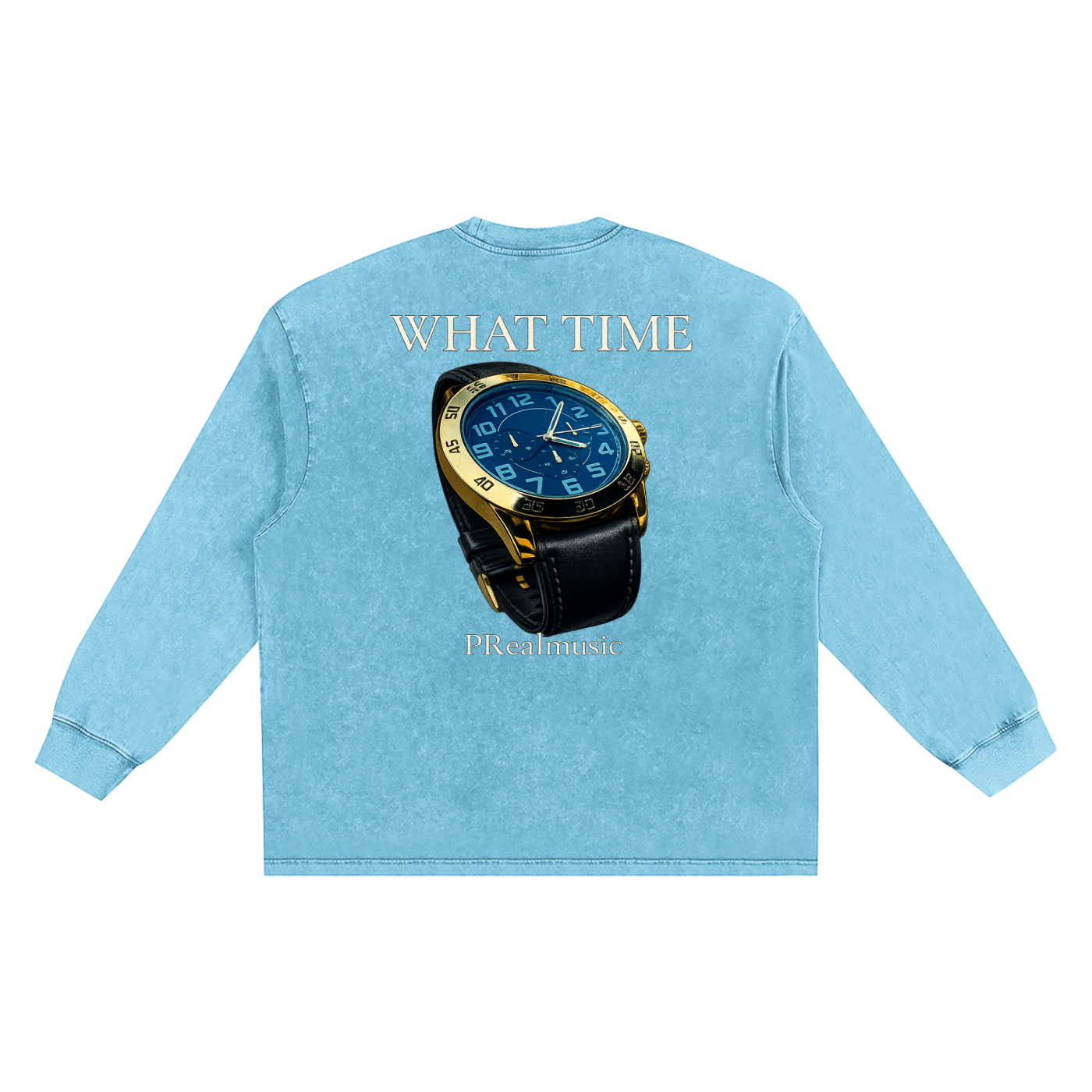 WHAT TIME - Frayed Edge T-Shirt