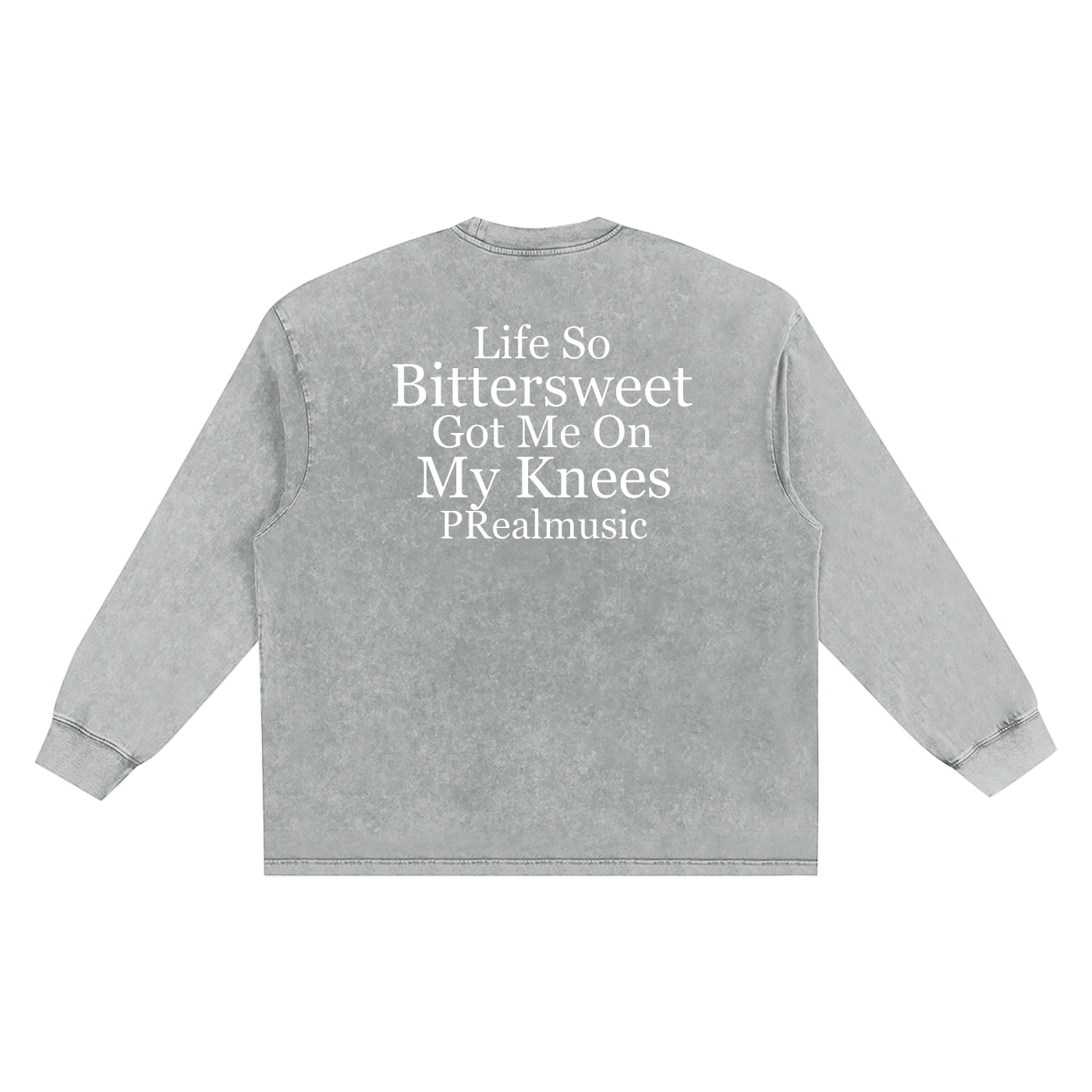 Bittersweet - Frayed Edge Long Sleeve T-Shirt