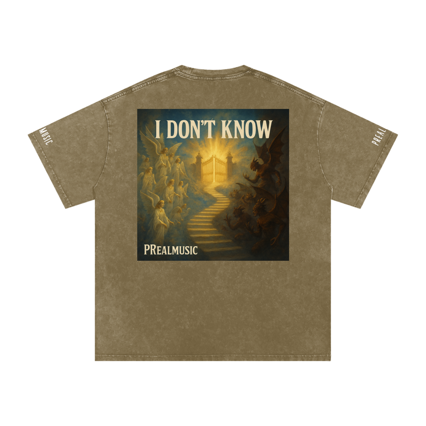I Don't Know - Oversized Cotton T-Shirt