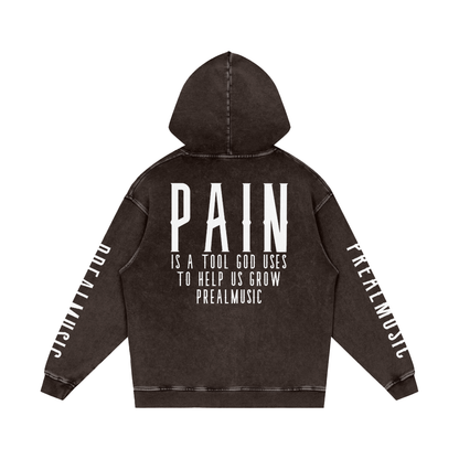 PAIN - Loose Cotton Hoodie