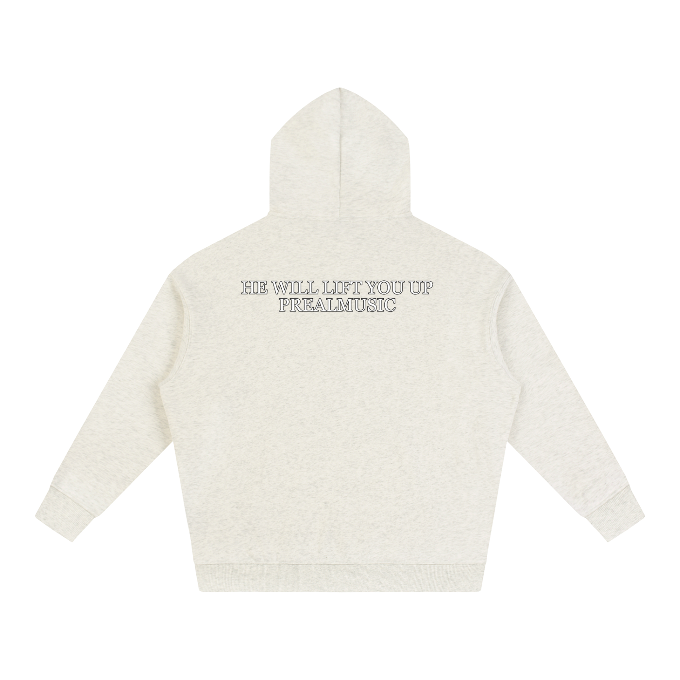 He Will Lift You Up - Oversize Fleeced Hoodie