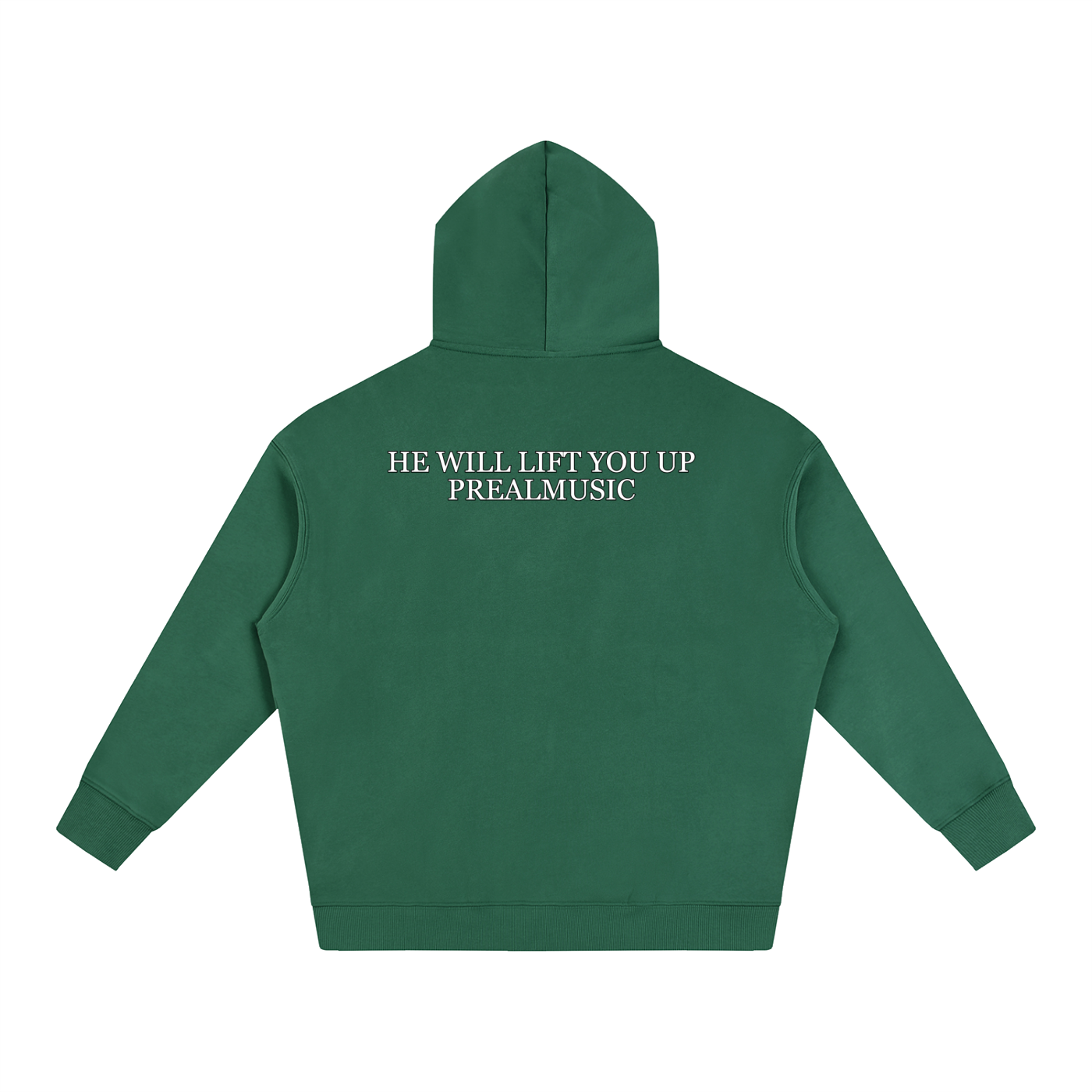 He Will Lift You Up - Oversize Fleeced Hoodie
