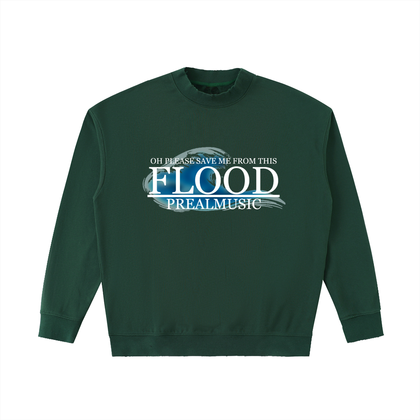 Flood - Drop Shoulder Crewneck Sweatshirt