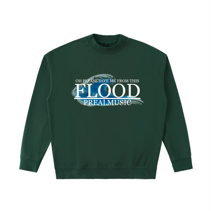 Flood - Drop Shoulder Crewneck Sweatshirt