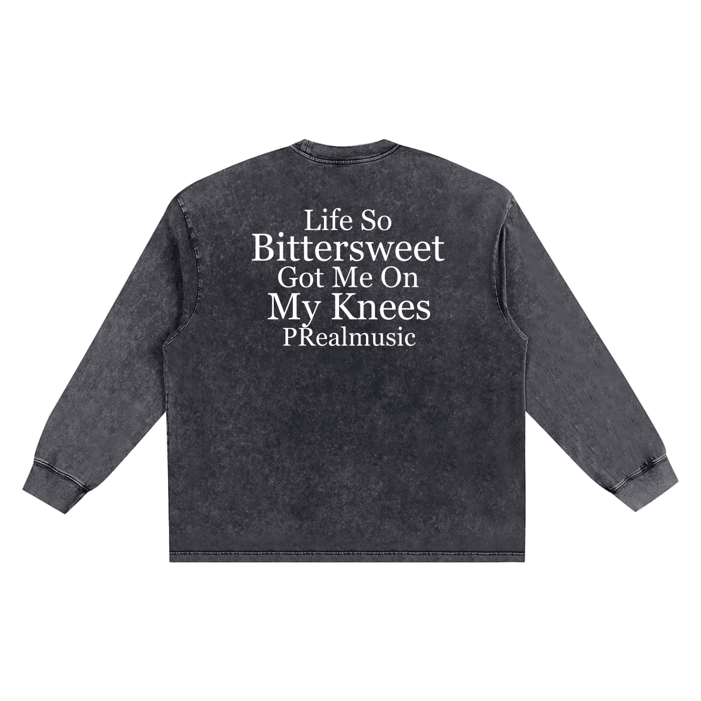 Bittersweet - Frayed Edge Long Sleeve T-Shirt
