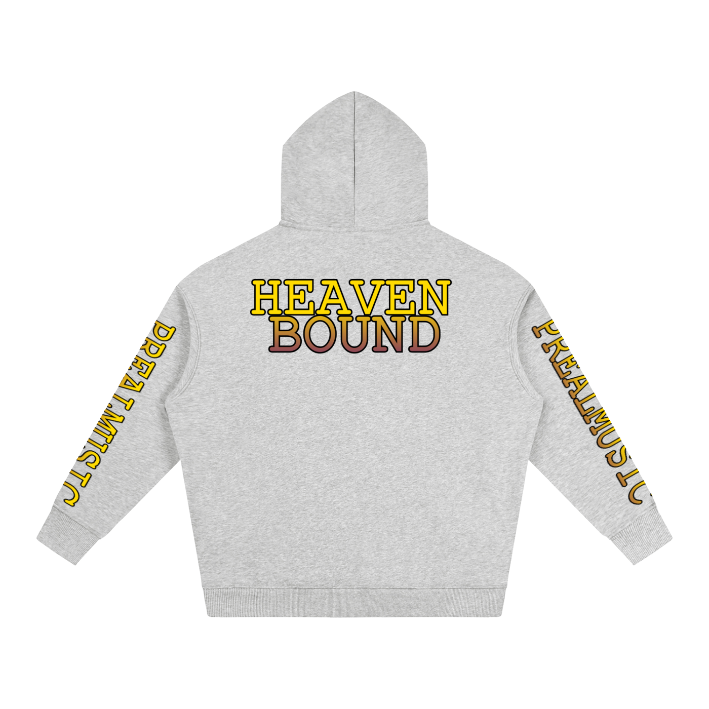 HEAVEN BOUND - Oversize Fleeced Hoodie