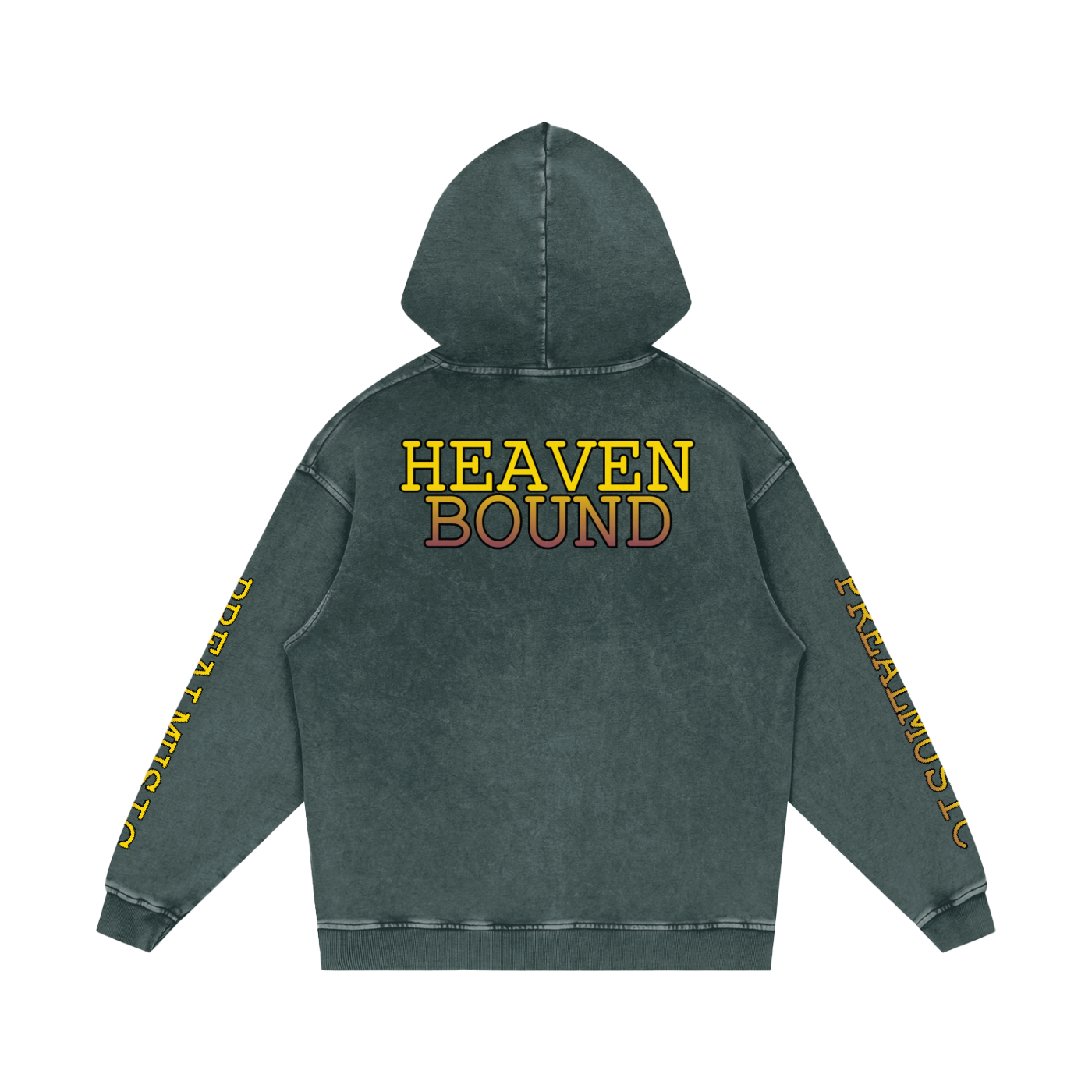 HEAVEN BOUND - Loose Cotton Hoodie