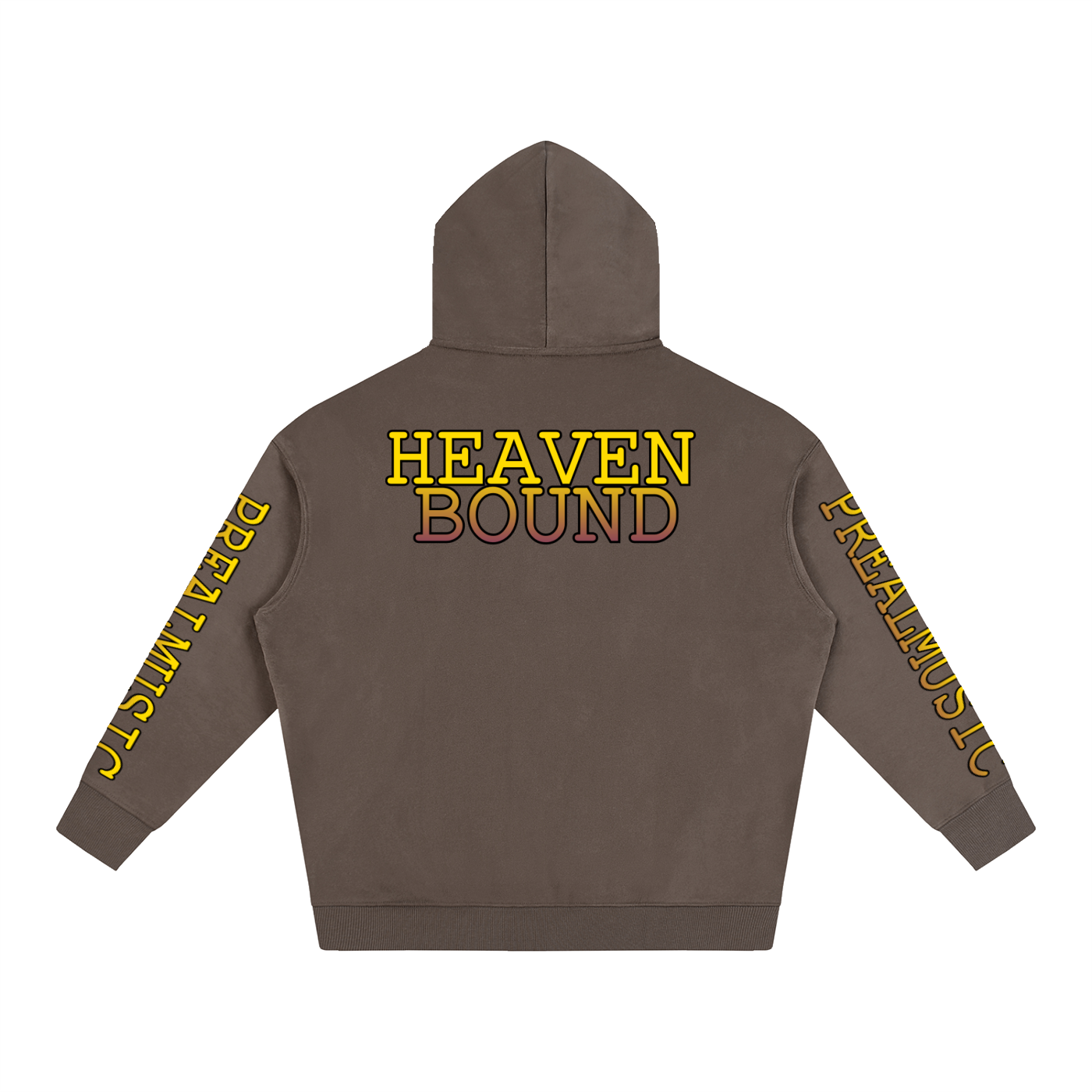 HEAVEN BOUND - Oversize Fleeced Hoodie