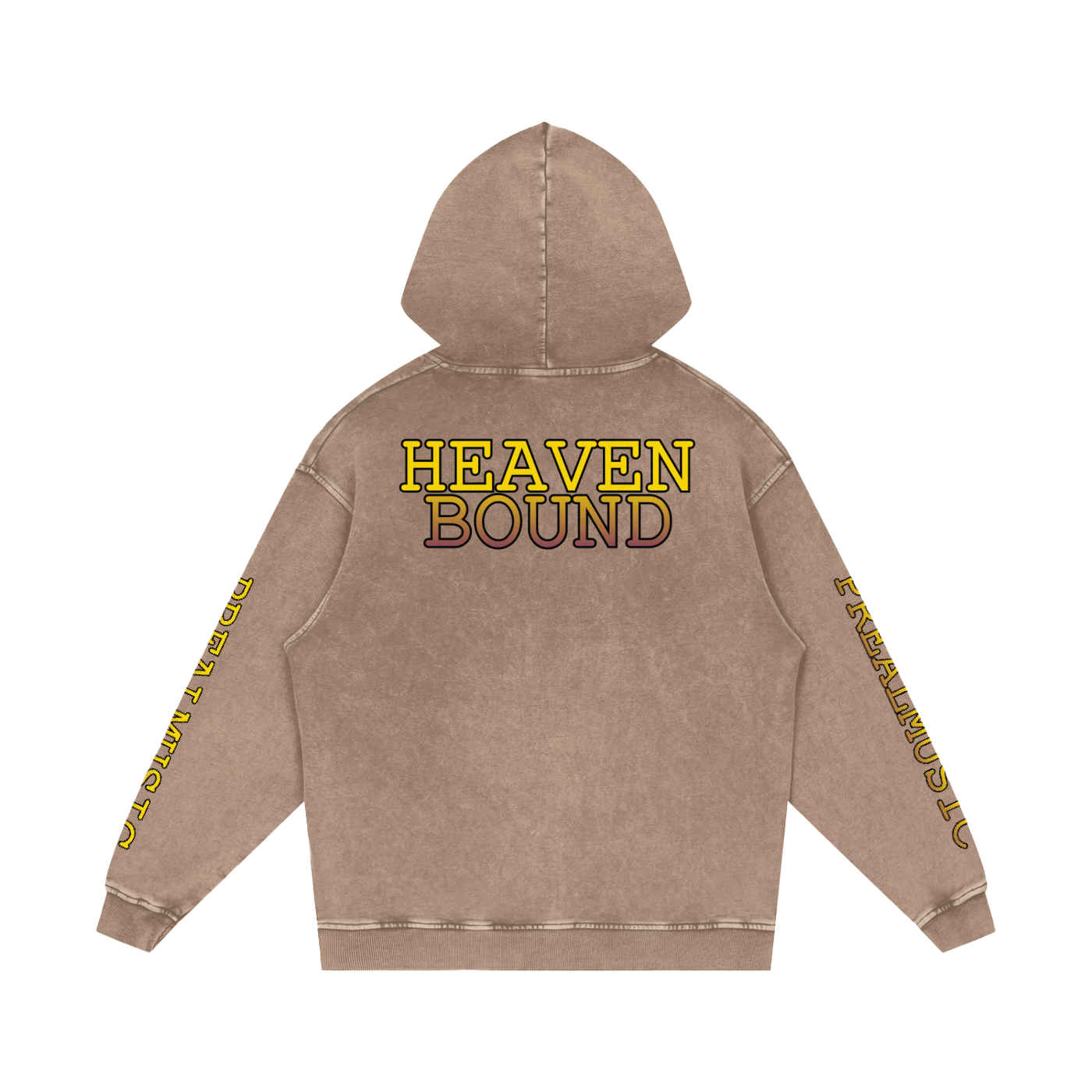 HEAVEN BOUND - Loose Cotton Hoodie