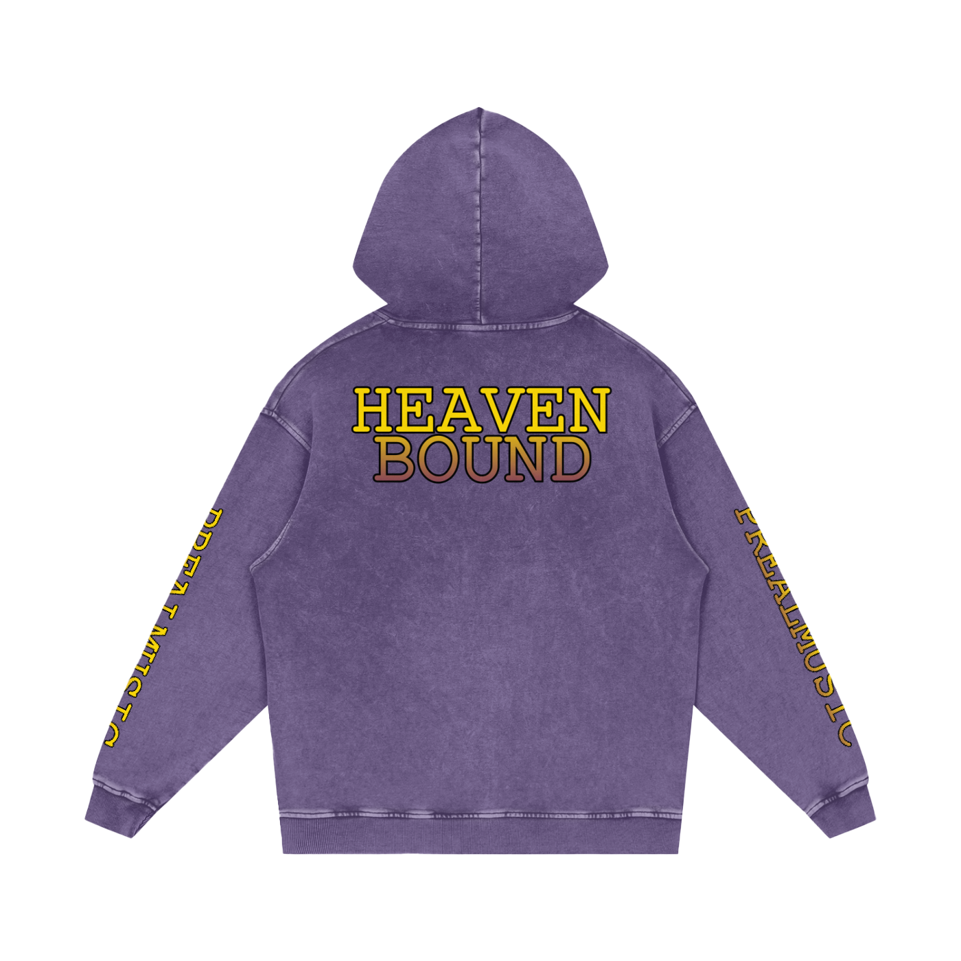 HEAVEN BOUND - Loose Cotton Hoodie