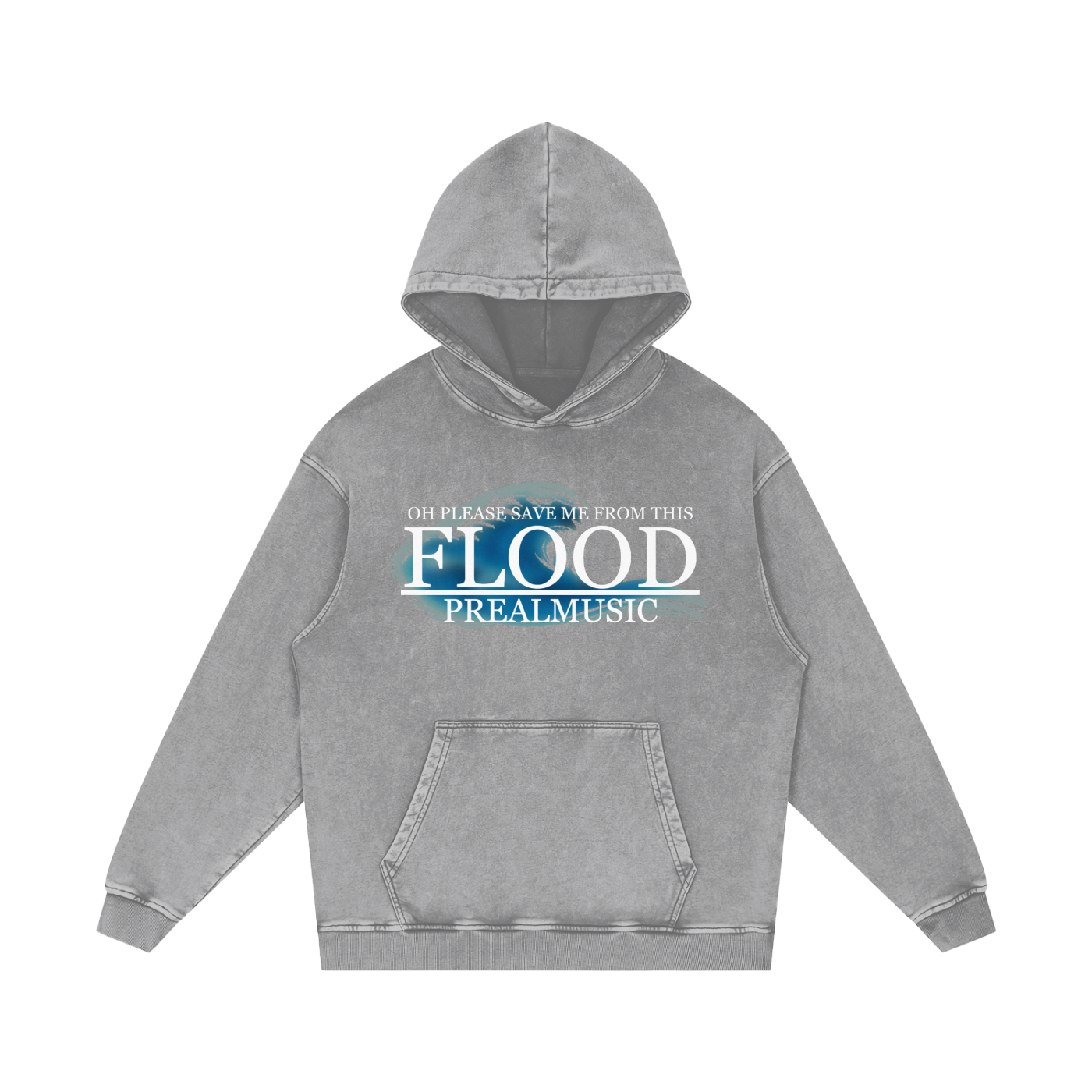 Flood - Loose Cotton Hoodie