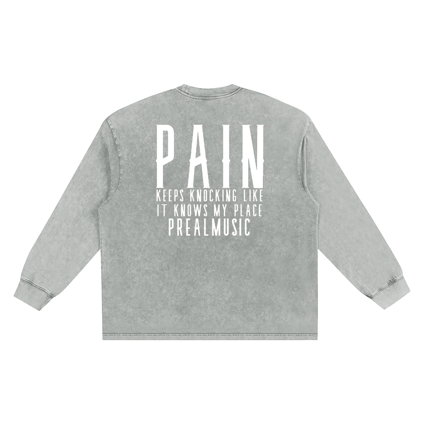 Pain - Frayed Edge Long Sleeve T-Shirt