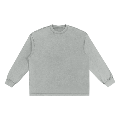 PAIN - Frayed Edge Long Sleeve T-Shirt